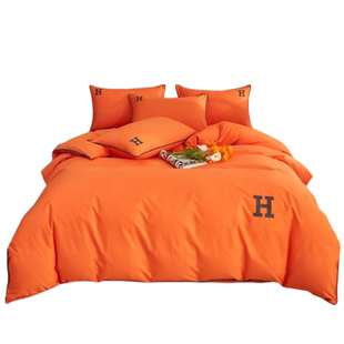 轻奢简约高级感四件套全棉被套纯棉床单2026新款主卧室床上用品