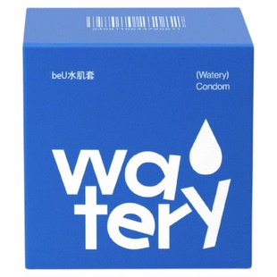 beu必遇水肌套避孕套男用超薄玻尿酸裸入润滑安全套tt旗舰店正品x