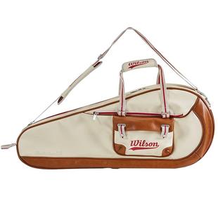 wilson威尔胜复古网球包单肩手提多功能大容量网球拍收纳包双肩包