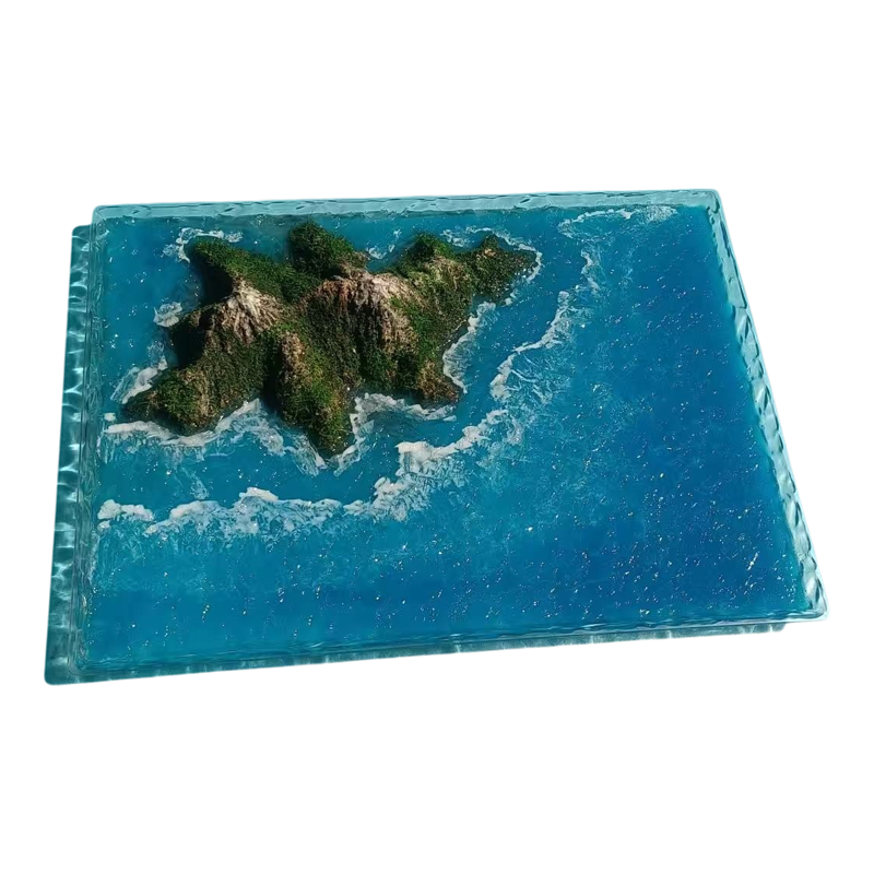 海洋主题树脂模型船模造景道具