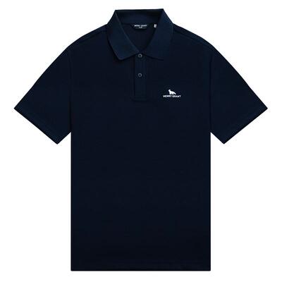 亨利格兰男款凉感短袖弹力POLO衫