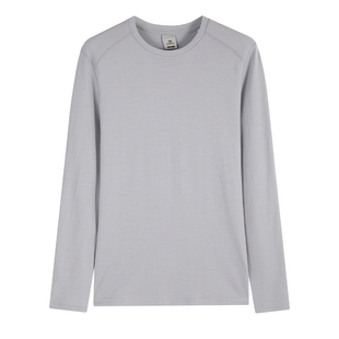 美利奴羊毛打底衫男户外长袖速干衣美丽诺秋冬保暖衣运动徒步内衣