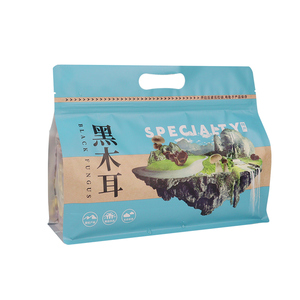 土特产包装袋香菇八边封自立袋