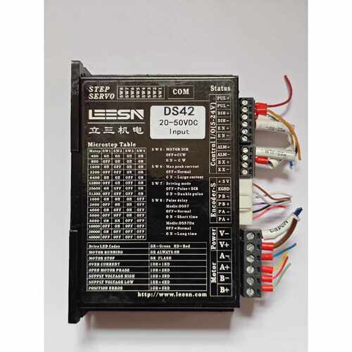 询立三DS42闭环步进驱动器2050VDC输入拆机品功