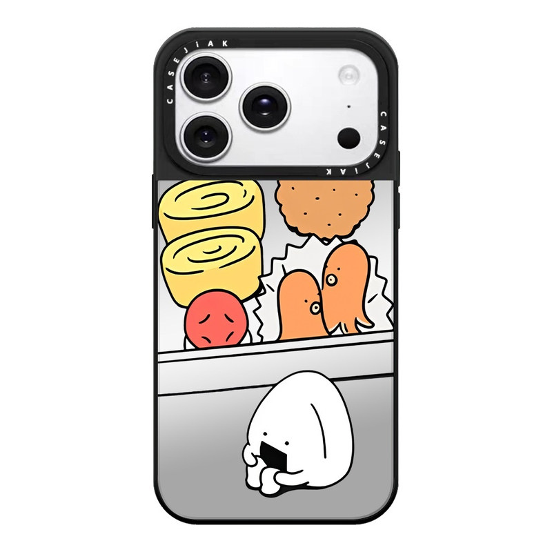 CASEJiAK饭团君适用于苹果iPhone18 17 16Pro Max手机壳12 13 14 15Pro/plus air 11手机防摔磁吸保护壳套
