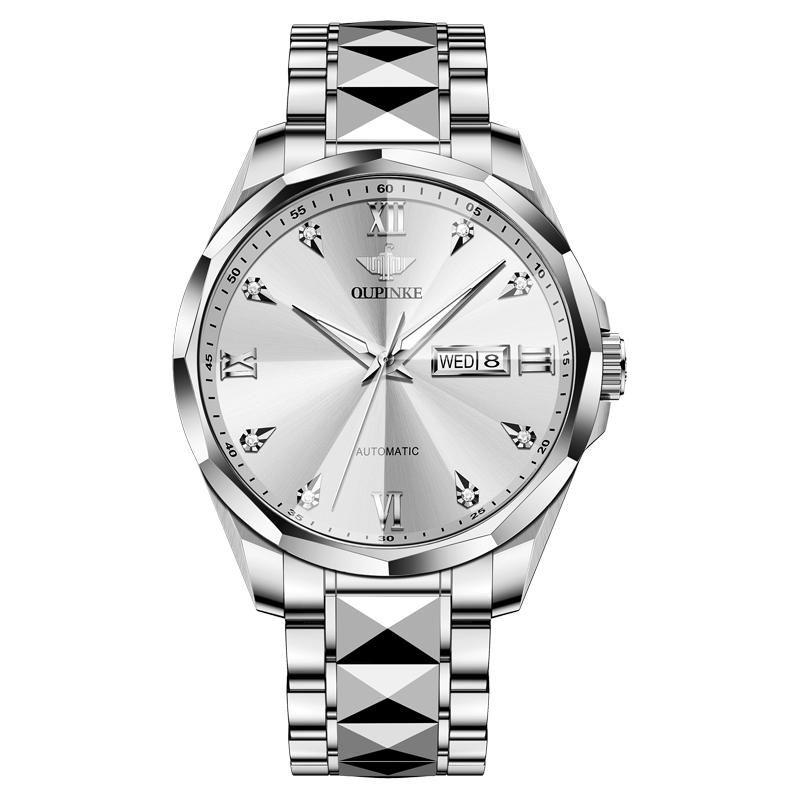 瑞士欧品客正品牌进口芯商务防水手表男士纯机械表全自动时尚腕表