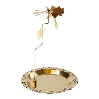 氛围感走马灯旋转烛台烛光晚餐