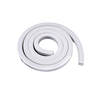 发泡方条硅胶发泡条耐高温eva防冻弹性密封条柔软白色海绵硅胶条