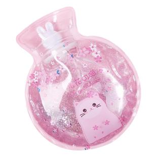 流沙小号迷你可爱学生便携随身注水式灌水款小热水袋暖手宝暖宝宝