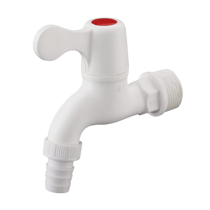 联塑10个水龙头包邮PVC4分塑料水龙头DN15带咀快开关塑胶拖把池