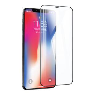 适用苹果X钢化膜iphonexr手机膜xr全屏覆盖xsmax防摔xs黑边iPhonexmax防蓝光iponex全包iponexsmax人iponexr
