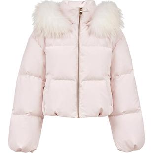 Vero Moda奥莱羽绒服女2026早春新款90白鸭绒可拆毛领外套优雅