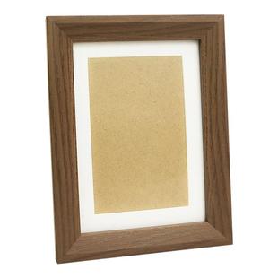 木质毕业相框摆台加打印照片做成相册678寸空框a4挂墙定制diy画框