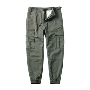 RADIUM日系工装裤收脚束脚裤小脚裤男装jogger pants多口袋工装裤