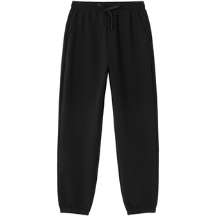 全棉时代女士裤子2025年秋季新款女装空气层束腿裤长裤工装裤通勤