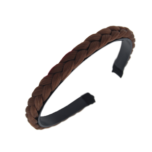 假发麻花辫子发箍宽边带齿防滑头箍时尚简约压发头箍女发带发饰品