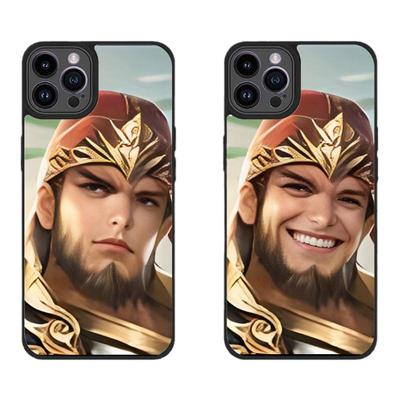 徐盛变图光栅手机壳卡片定制界徐盛阳光大男孩笑脸适用全机型制作