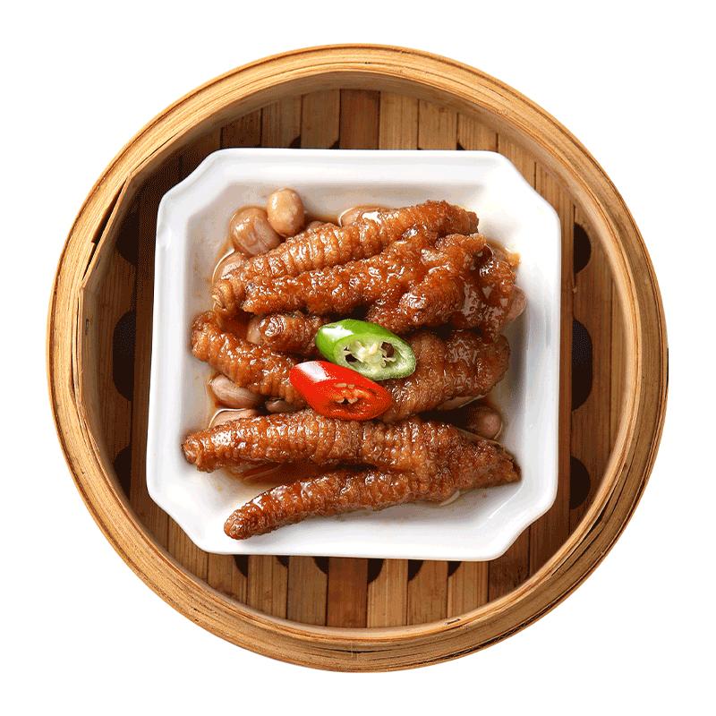 稻香万好豉汁凤爪虎皮港式广式蒸凤爪早茶冷冻食品开袋即食鸡爪
