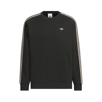 adidas阿迪达斯三叶草毛圈布复古休闲运动套头衫圆领卫衣 KC0107