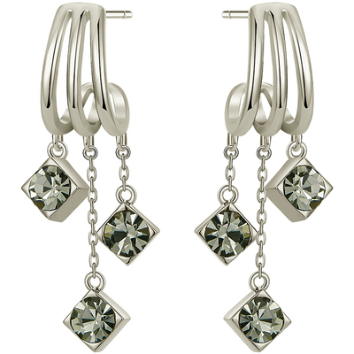 方块流苏耳环女时尚百搭