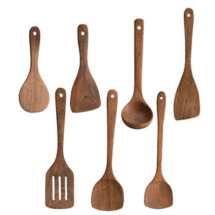 鸡翅木锅铲家用不粘锅专用木质厨具木勺耐高温的木头炒菜铲子木铲