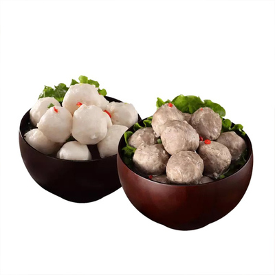 喜得佳正宗墨鱼丸手工捶打