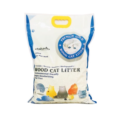 松木环保结团杀菌可冲厕所猫沙