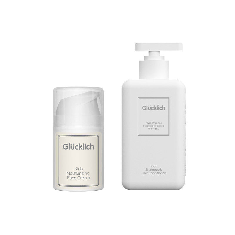 露科乐儿童洗发护发露保湿面霜3-12岁面霜儿童洗发护发二合一