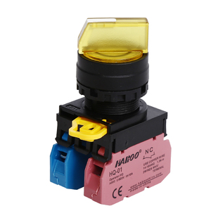 供应YW1S-2E/3E同款两档或三档选择开关22MM旋钮开关防水IP65