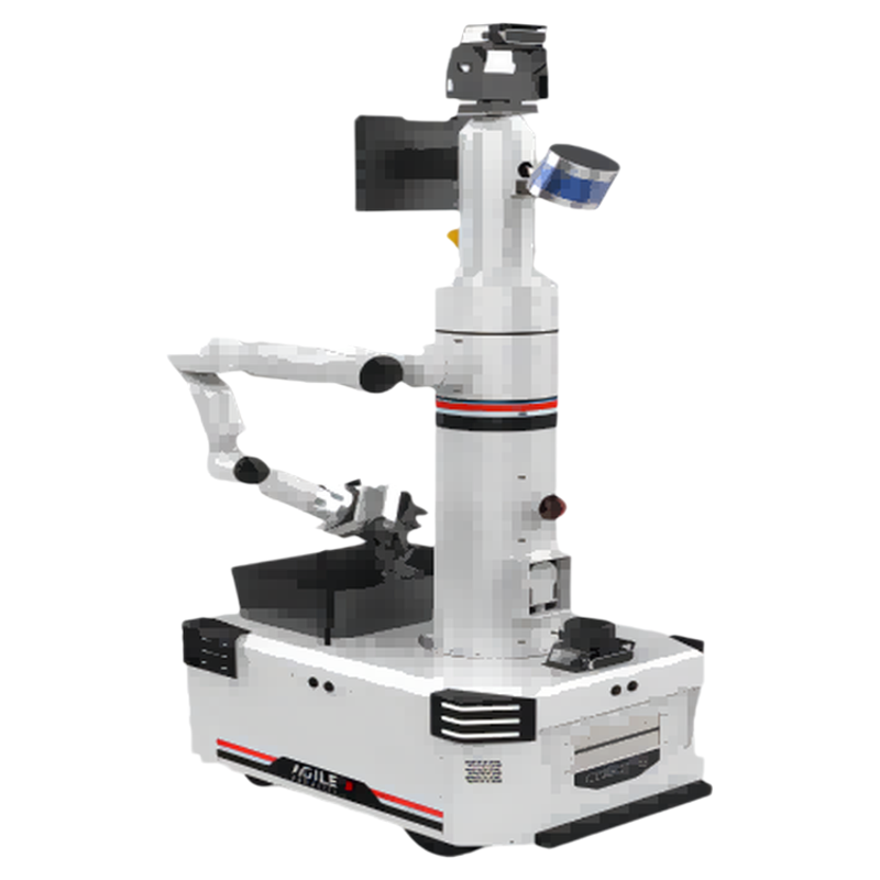 松灵Cobot EDU S具身智能移动操作复合机器人高性能工控机多自由度机械臂工业商业服务业分拣搬运协助