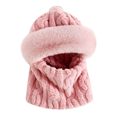 【骑车不冷了】帽子围巾一体