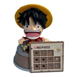 海贼王周边 停车号码牌路飞手办 航海王ONEPIECE车载装饰模型摆件