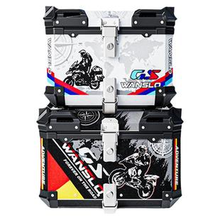 摩托车尾箱铝合金后备箱大容量uy125小牛n1s电动车尾箱九号通用