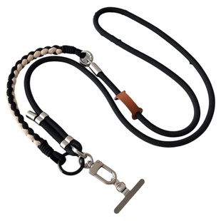 高级三合一手机挂绳三用挂件可调节防盗绳链金属垫片斜挎包挂脖手腕高端百搭防丢背带斜背适用大疆相机编织壳