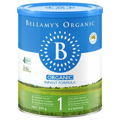 【小罐尝鲜】贝拉米经典2.0版HMO有机幼儿配方牛奶粉1段300g*1罐