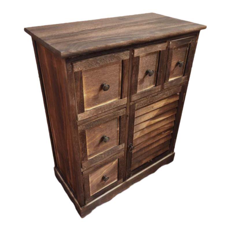 复古做旧木质柜子抽屉美式乡村风格拍摄道具婚礼迎宾布置婚庆道具