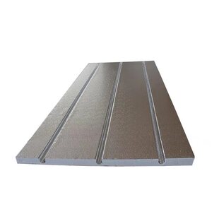 地暖模块免回填水地暖管干式超薄干铺家用铝板保温地热板全套设备