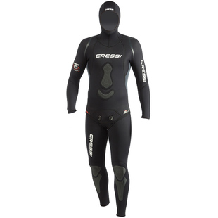 Cressi Apnea湿衣男款保暖自由潜防寒渔猎分体潜水服科越思5mm7mm