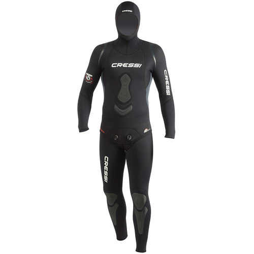 Cressi Apnea 湿衣男保暖自由潜防寒渔猎分体潜水服科越思3-5-7mm