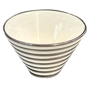 高级感斗笠碗新款陶瓷大号米饭碗吃饭碗小号拉汤面碗沙拉碗甜品碗