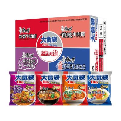 康师傅大食袋方便面