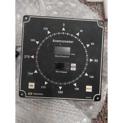 HERIANA风速风向仪显示器AC-D10，韩国原装，DC2