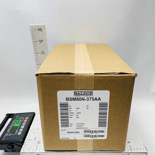 议价BALDOR葆德电机BSM80N-375AA，实拍现货商品带包装带测试