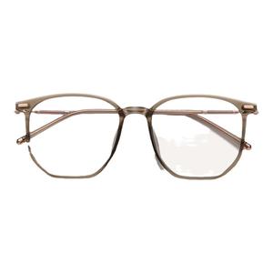 海澜之家冷茶色修颜瘦脸近视眼镜