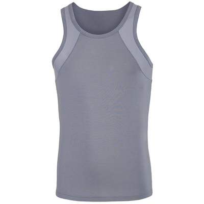 莫代尔抑菌网眼背心凉爽透气吸汗