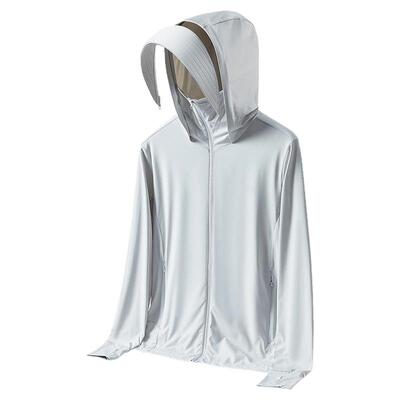 户外原纱型冰丝防晒衣