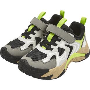 巴拉巴拉男童运动鞋中大童鞋子秋冬季款童鞋儿童复古休闲老爹透气