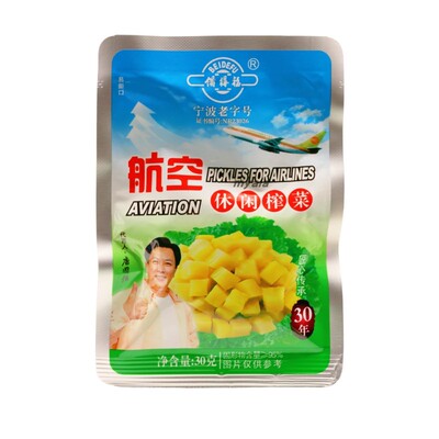 余姚备得福航空休闲微甜下饭菜