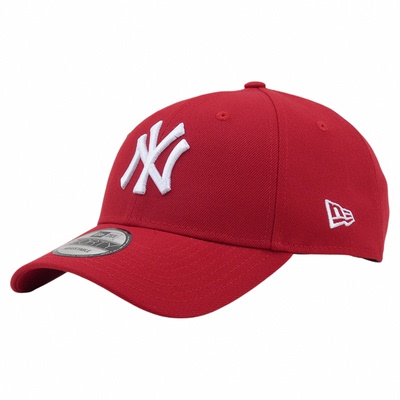 韩国代购NEWERA纽亦华男女通用940硬顶经典款NY棒球帽鸭舌帽红色