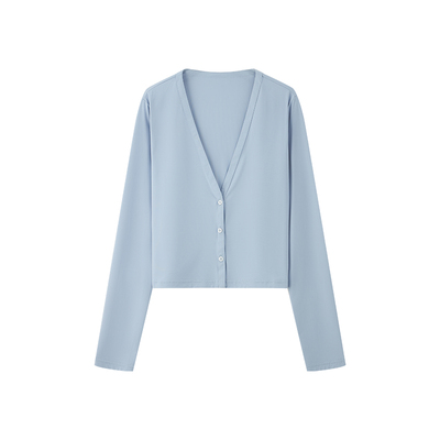 RAU冰感防晒开衫短外套